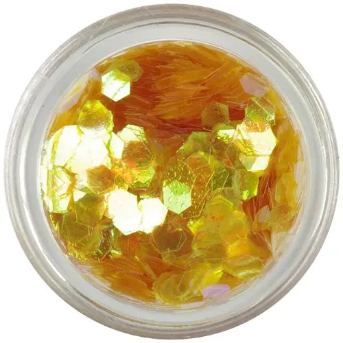 Hexagoane decorative - elemente aqua, culoarea mierii