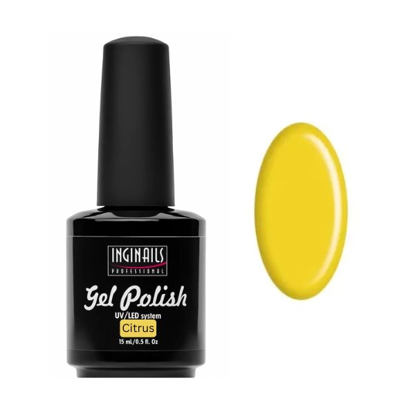 Inginails Lac de unghii 3 în 1 - Citrus 15 ml