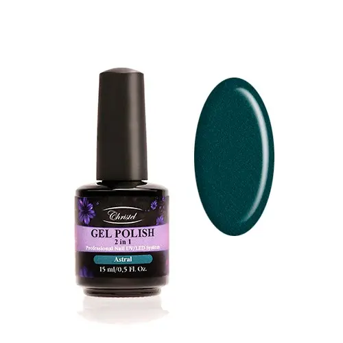 Christel Lac de unghii 2 în 1 - Astral 15 ml