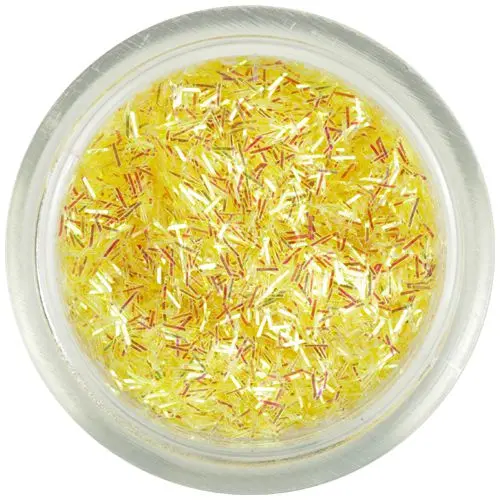 Fâşii unghii - decoraţiuni galbene