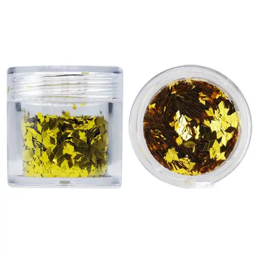 Confetti nail art - diamante aurii, 10 g