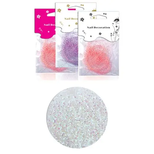 Fâşii decorative în săculeţ - alb perlat, hologramă