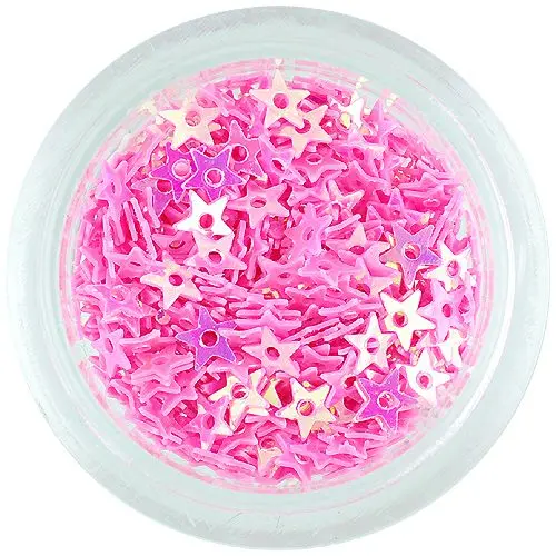 Stele cu gaură în centru - roz