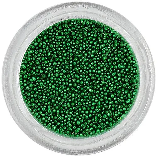Perle decorative 0,5mm - verde închis
