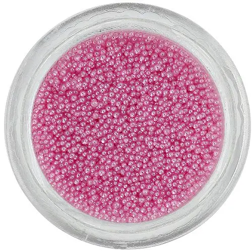Perle decorative - roz închis, 0,5mm