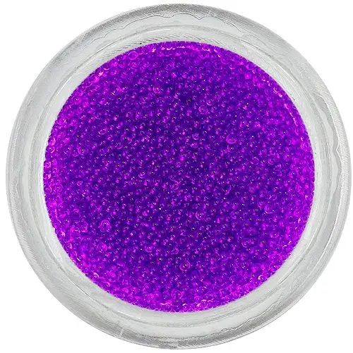 Perle decorative - mov intens, 0,5mm