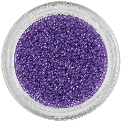 Perle decorative - mov deschis, 0,5mm