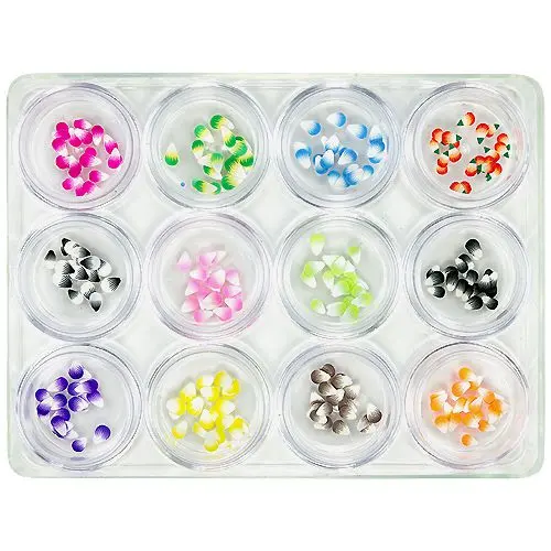Kit nail art - Nail Art Fimo, 12 buc