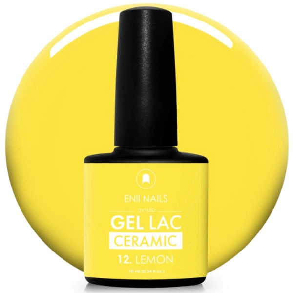 Gel lac CERAMIC- 12 Lemon, 10 ml
