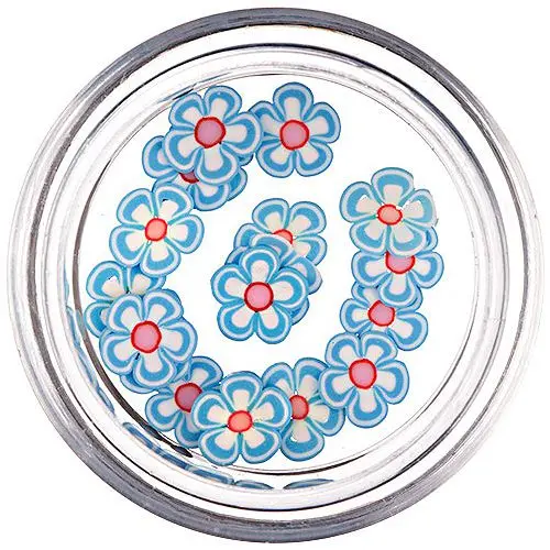 Fimo Nail Art - flori tăiate
